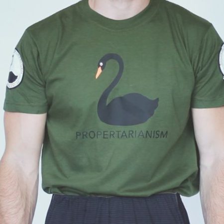 Green Shirt w/ Big Swan Logo