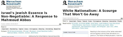 jewish double standard rosensaft two headlines.png